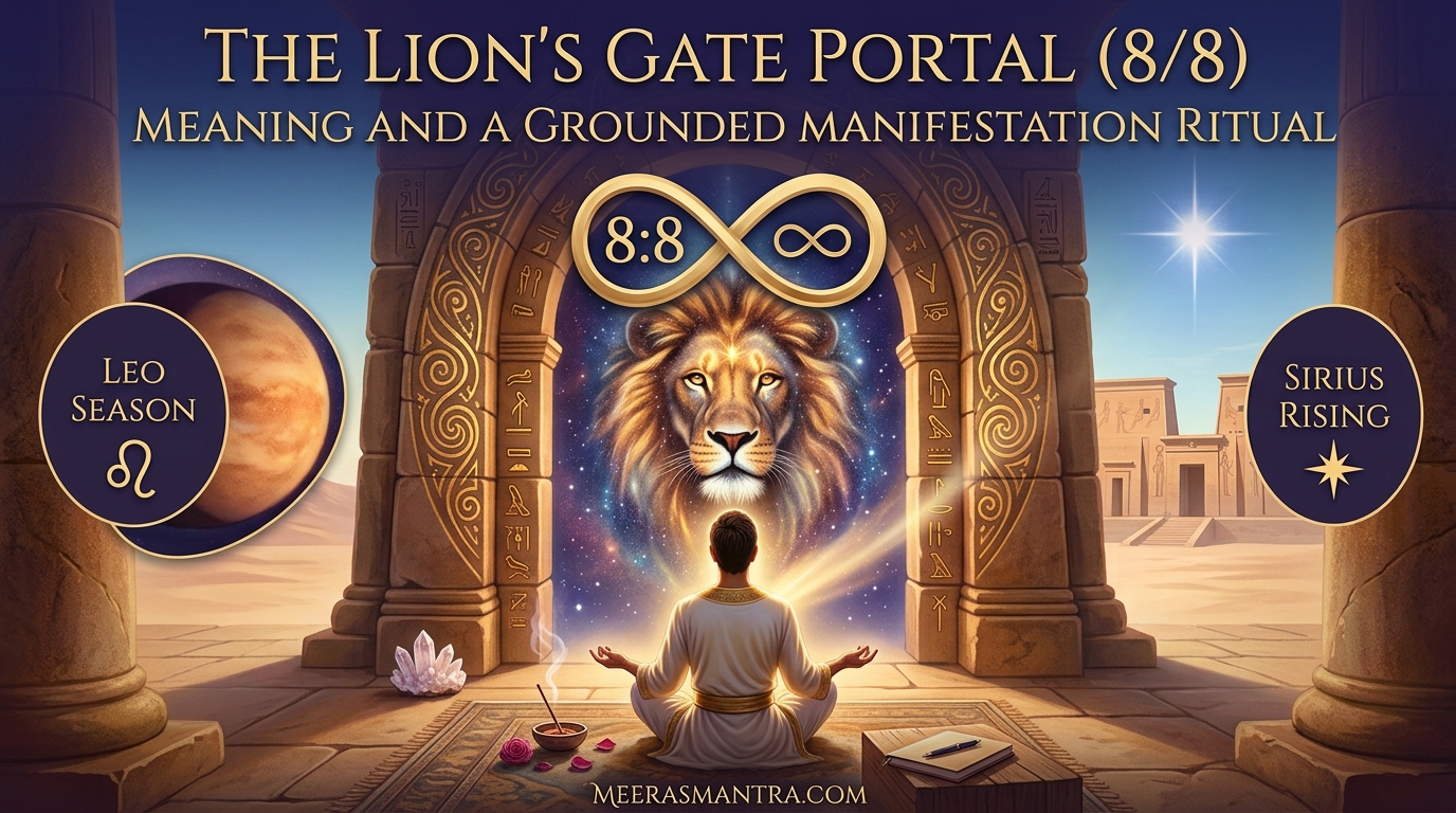 The Lion's Gate Portal (8/8): Meaning and a Grounded Manifestation Ritual
